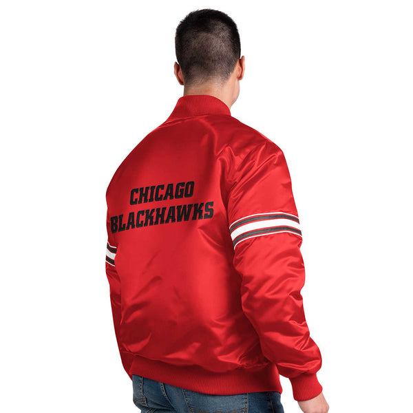Chicago Blackhawks Satin Starter Jacket