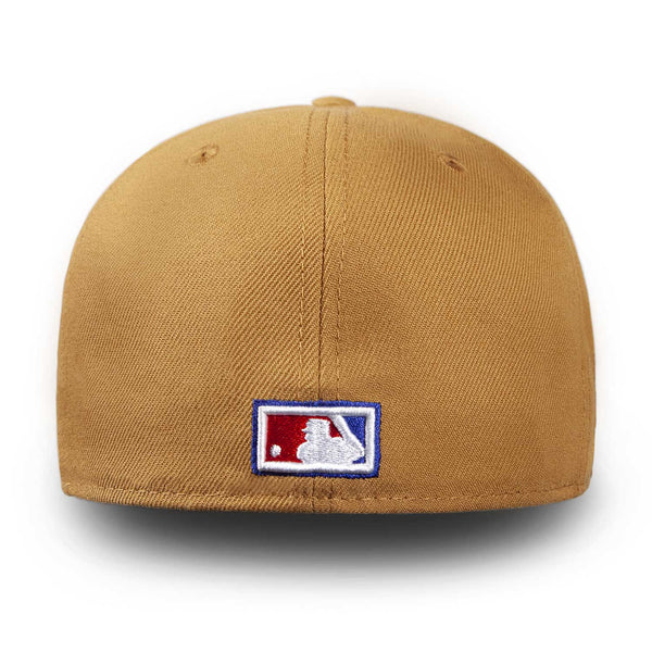 Chicago Cubs Angry Bear Panama Tan 59FIFTY Fitted Cap