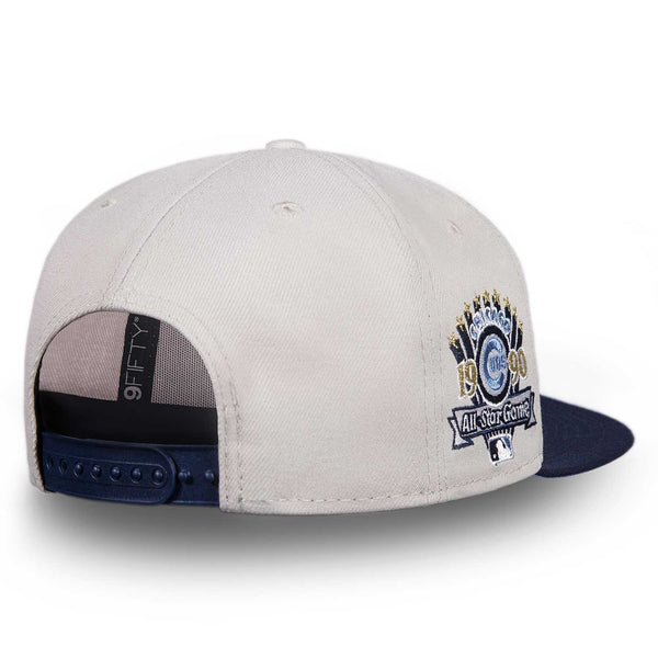 Chicago Cubs Cream 1990 ASG 9FIFTY Snapback Cap