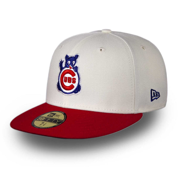 Chicago Cubs 1990 ASG Waving Bear Cream 59FIFTY Fitted Cap