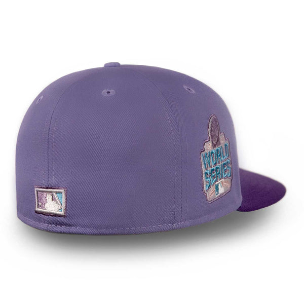 Chicago Cubs 2016 World Series Lavender Walking Bear 59FIFTY Fitted Cap