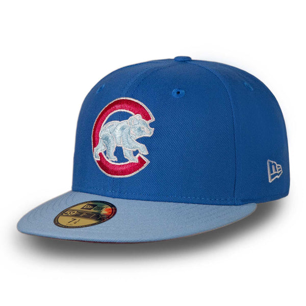 Chicago Cubs 2016 World Series Royal Walking Bear 59FIFTY Fitted Cap