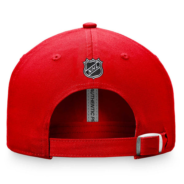 Chicago Blackhawks Authentic Pro Rink Red Unstructured Adj. Cap