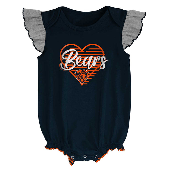 Chicago Bears Infant All The Love Creeper Set