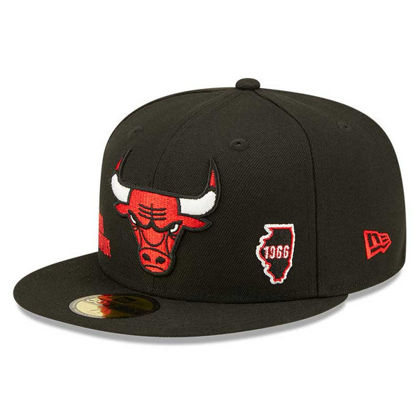 Chicago Bulls Team Identity 59FIFTY Fitted Cap