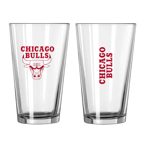 Chicago Bulls Gameday Pint Glass
