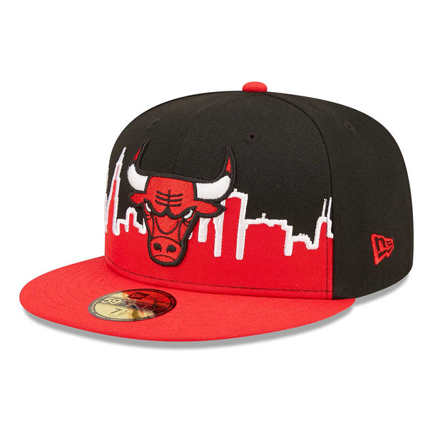 New Era White/Red Chicago Bulls 59FIFTY Fitted Hat