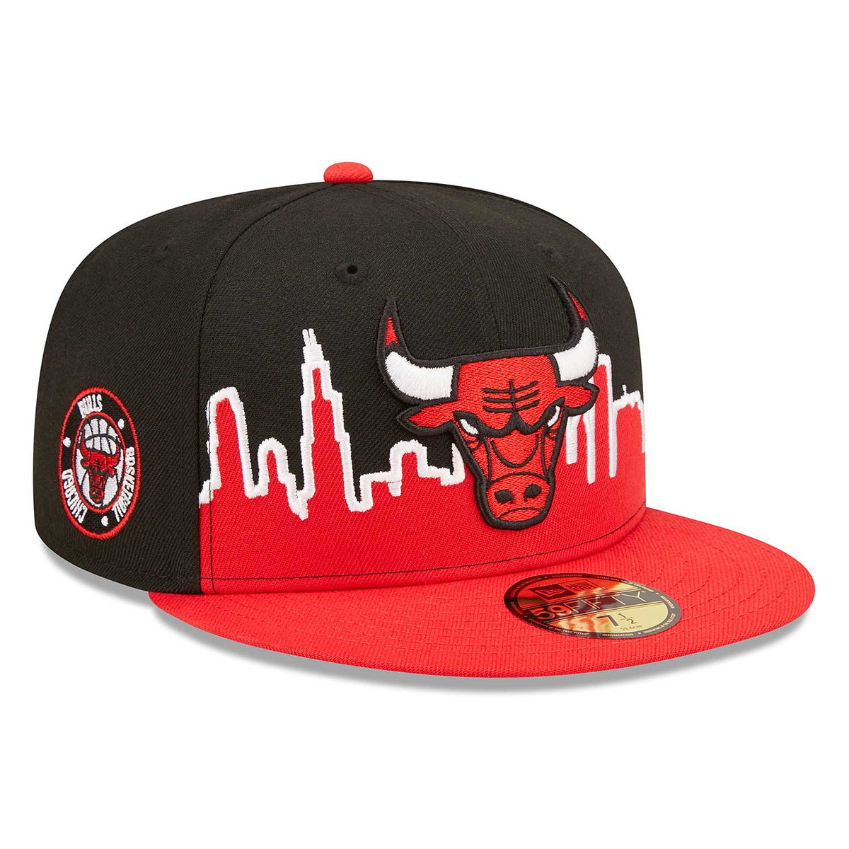Chicago Bulls 2022 Skyline 59FIFTY Fitted Cap Wrigleyville Sports chicago-bulls-2022-skyline-59fifty-fitted-cap-wrigleyville-sports