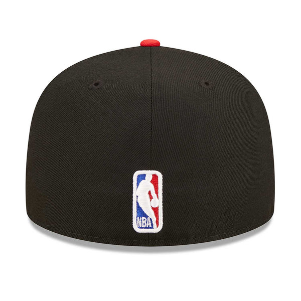New Era Chicago Bulls 59FIFTY Fitted Hat Black/White 7 5/8