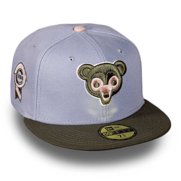 Chicago Cubs 1969 Olive Peach 59FIFTY Fitted Cap