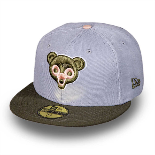 Chicago Cubs 1969 Olive Peach 59FIFTY Fitted Cap
