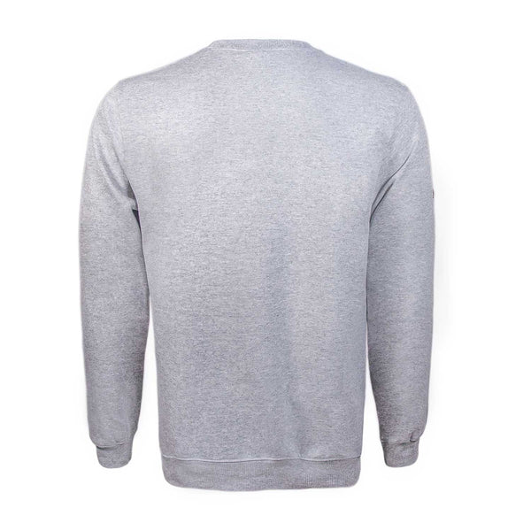 Chicago Cubs Grey Walking Bear Crew Sweatshirt