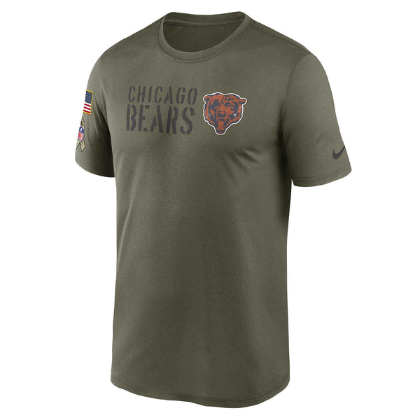 Chicago Bears 2022 Salute To Service Nike Legend T-Shirt