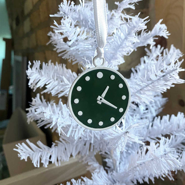 Wrigley Field Clock Ornament