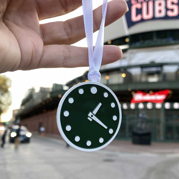 Wrigley Field Scoreboard Clock Chicago Cubs Enamel Pin Game 