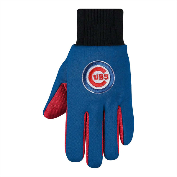 Chicago Cubs Colored Palm Utility Gloves