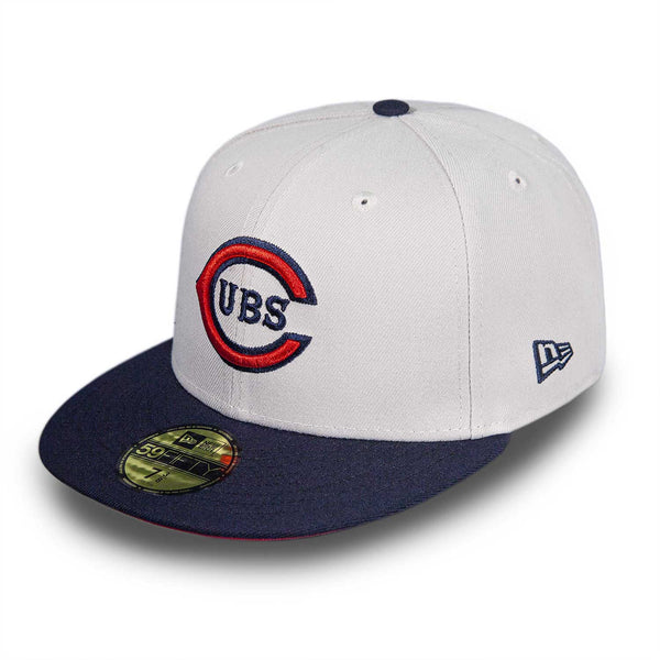 Chicago Cubs 1931 Stone & Navy 59FIFTY Fitted Cap