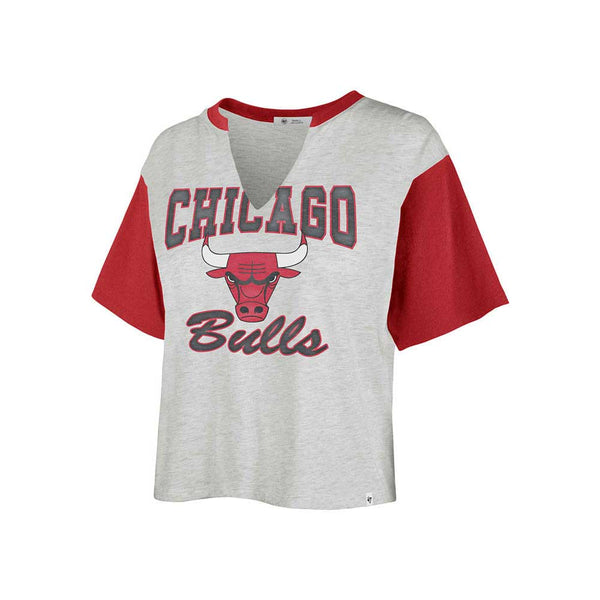 Chicago Bulls Ladies Relay Sandy Daze Dolly Cropped T-Shirt