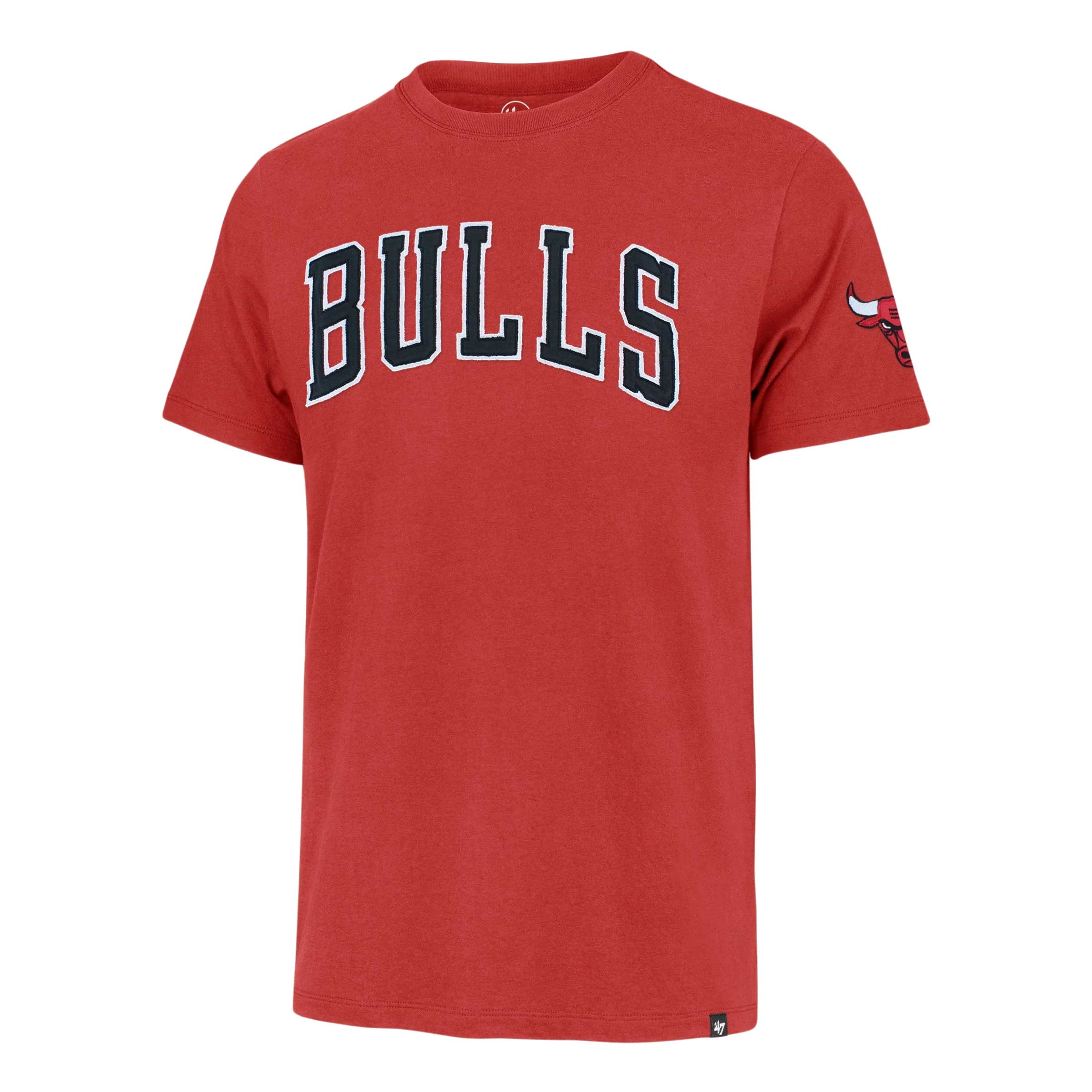 Chicago Bulls Franklin '47 Fieldhouse Tee, XL / Racer Red / A | '47 Brand