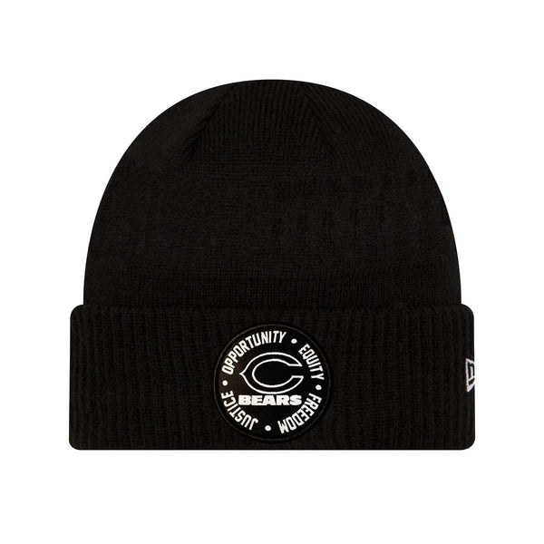 Chicago Bears 2022 Inspire Change Sideline Cuffed Knit Hat