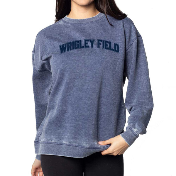 Wrigley Field Ladies Campus Crew Sweatshirt