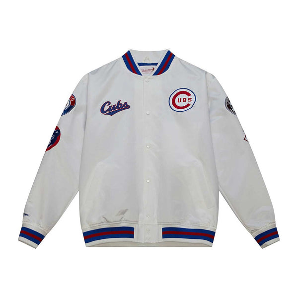 Chicago Cubs City Collection White Satin Jacket