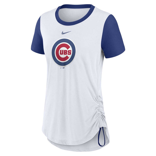 Chicago Cubs Ladies Hipster Swoosh T-Shirt