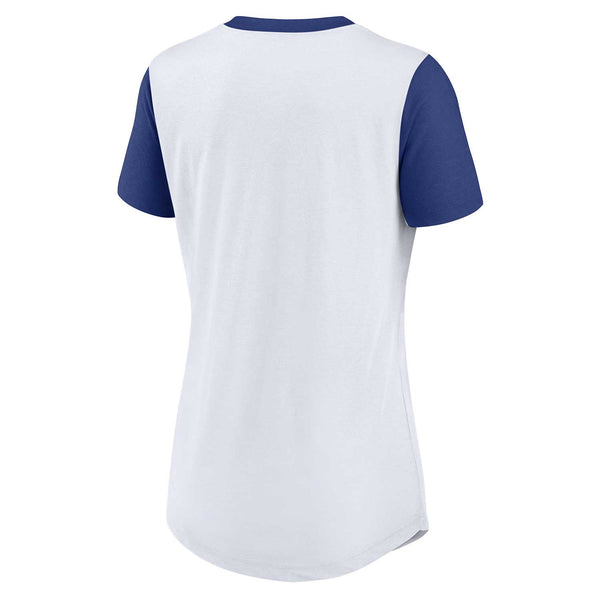 Chicago Cubs Ladies Hipster Swoosh T-Shirt