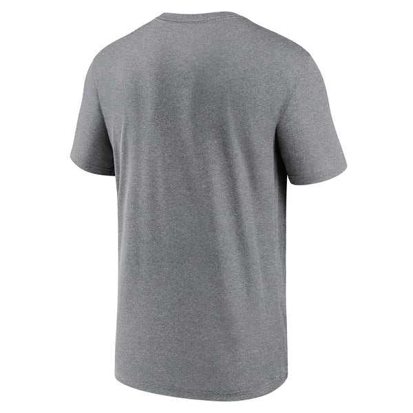 Chicago Cubs Nike Grey Legend Bullseye Dri-FIT T-Shirt