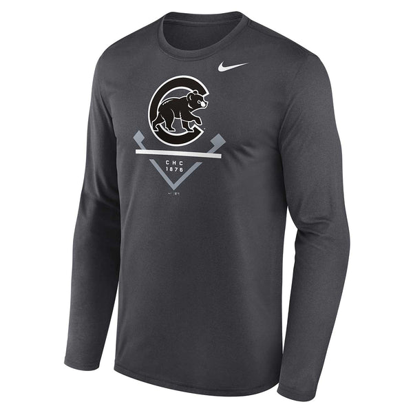 Chicago Cubs Nike Walking Bear Legend Long Sleeve T-Shirt
