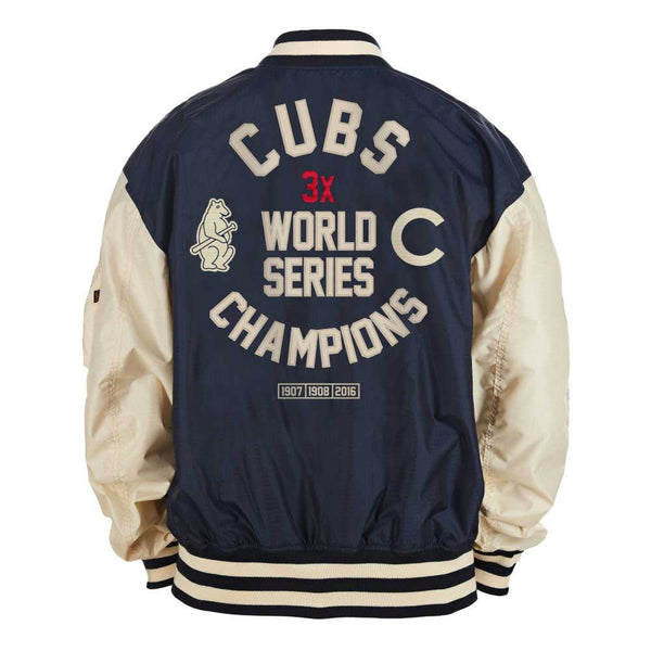 Chicago Cubs 1914 Alpha Industries L-2B Reversible Jacket