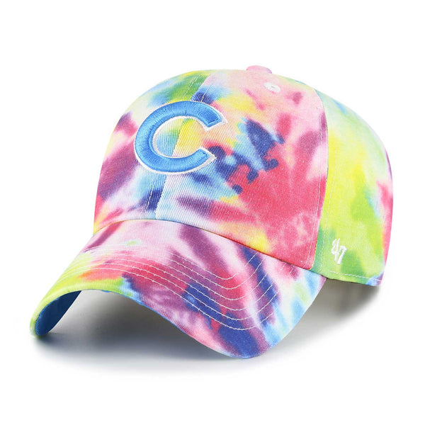 Chicago Cubs Kids White Spectral Clean Up Adjustable Cap