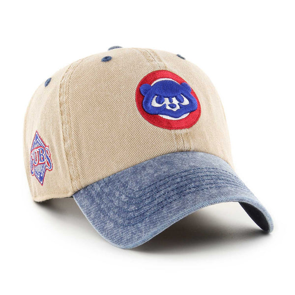 Chicago Cubs 1984 Khaki Eldin Clean Up Adjustable Cap