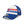 Load image into Gallery viewer, Chicago Cubs Bullseye Teamstripe 9FORTY Trucker Cap
