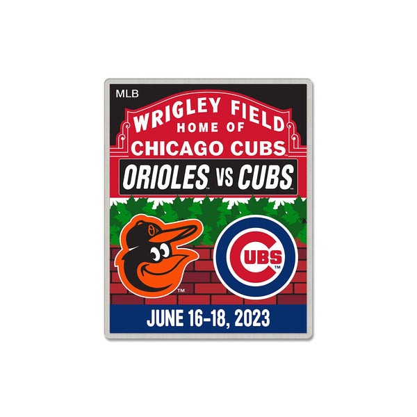 Chicago Cubs Vs. Orioles 2023 Series Souvenir Pin