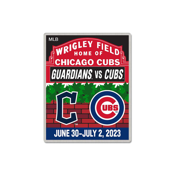 Chicago Cubs Vs. Guardians 2023 Series Souvenir Pin