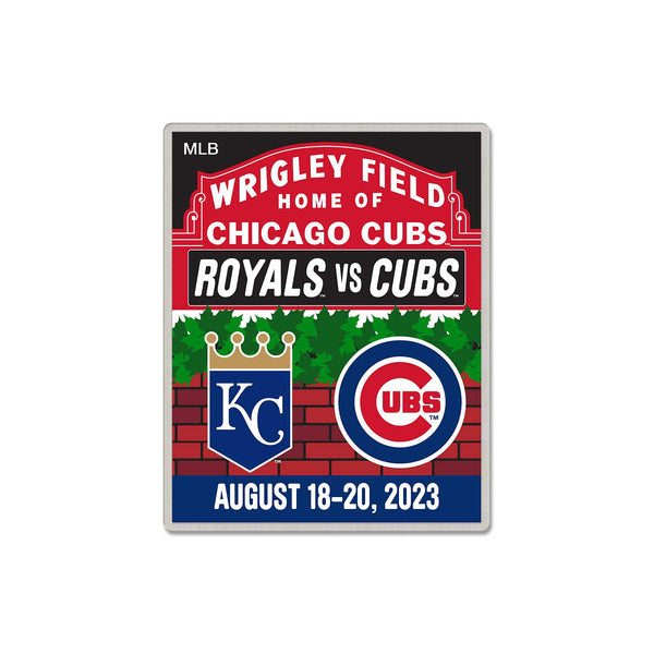 Chicago Cubs Vs. Royals 2023 Series Souvenir Pin