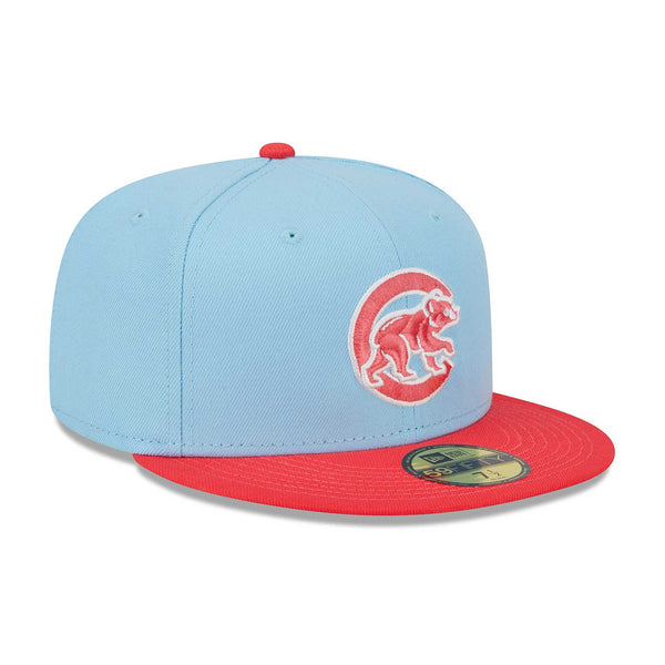 Chicago Cubs Walking Bear Colorpack 59FIFTY Fitted Cap 7 1/2 = 23 1/2 in = 59.7 cm