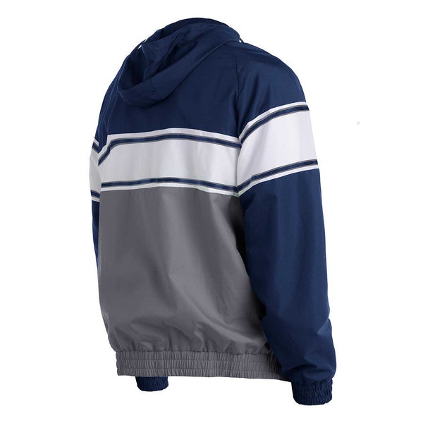 Chicago Cubs 1914 Tri-Color Hooded Windbreaker