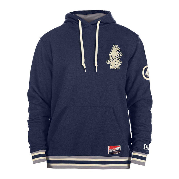 Chicago Cubs 1914 Bear Bi-Blend Established Hooded Sweatshirt