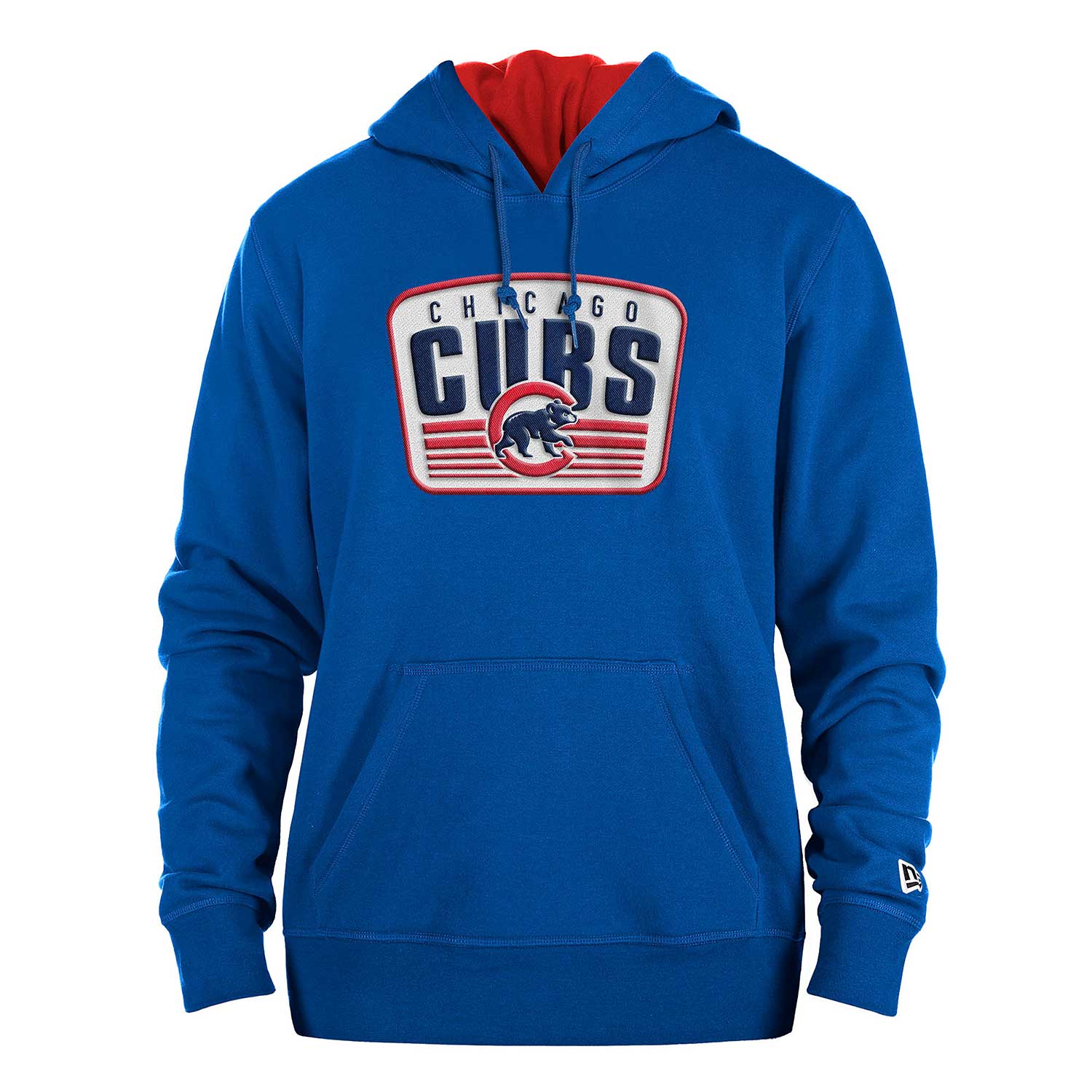 New Era Cap Chicago Cubs Game Day Two Sided Hooded Sweatshirt Small