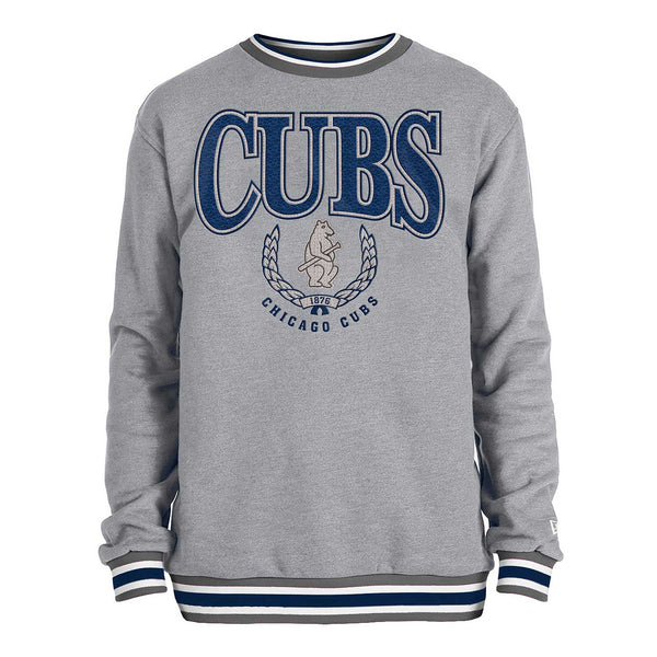New Era Cap Chicago Cubs Ladies Two Tone Striped T-Shirt X-Small