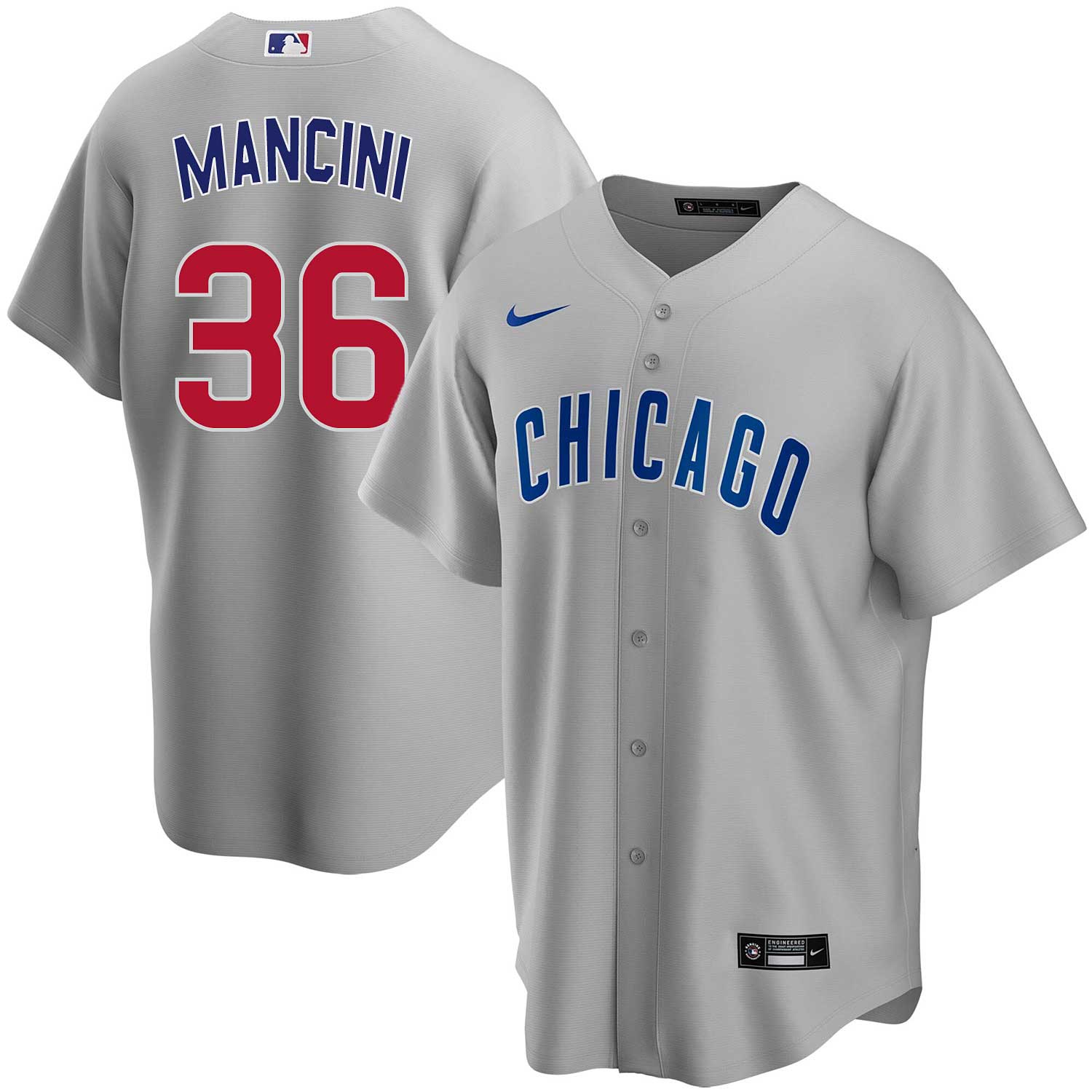 Jersey Trey Mancini Nike Road Replica W/ Authentic Lettering – Wrigleyville  Sports