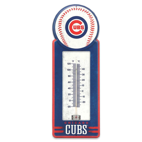 Chicago Cubs 6X 16 Hanging Thermometer