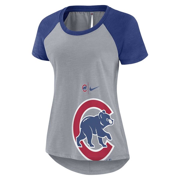 Chicago Cubs Ladies Summer Breeze Slit-Back T-Shirt