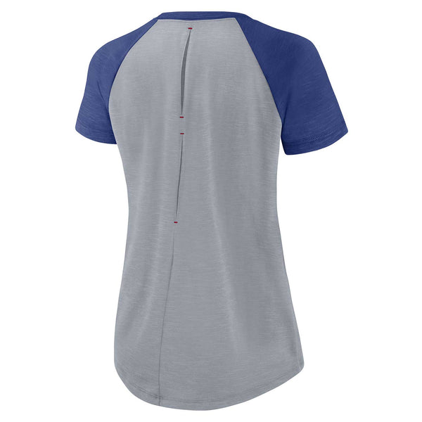 Chicago Cubs Ladies Summer Breeze Slit-Back T-Shirt