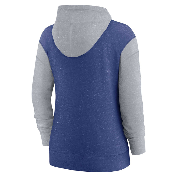 Chicago Cubs Ladies Nike Royal Full-Zip Hooded Sweatshirt