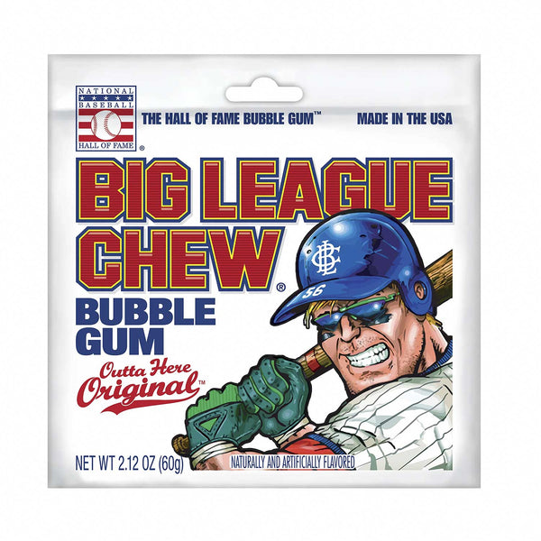 Big League Chew Pouch Outta Here Original Flavor