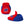 Load image into Gallery viewer, Chicago Cubs Infant Love Of Baseball Bib Bootie &amp; Creeper Set
