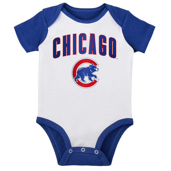 Chicago Cubs Infant Little Slugger Two Pack Creeper Set